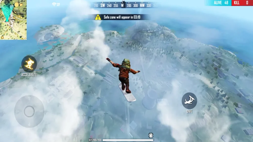 Free Fire high ping