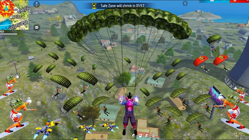 Free Fire high ping