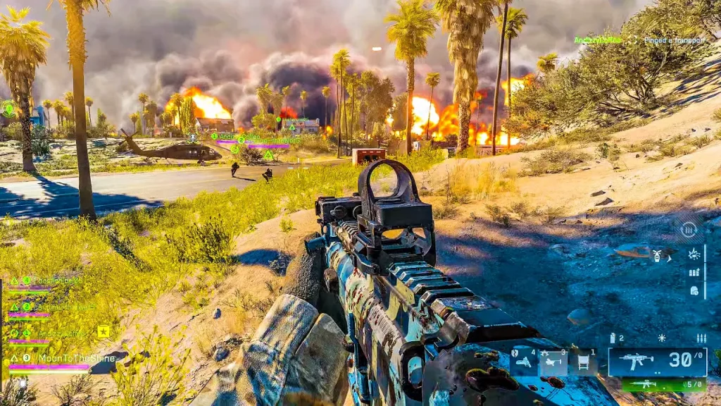Warzone Packet Burst